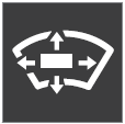 Volvo XC90. Activating and deactivating the head-up display