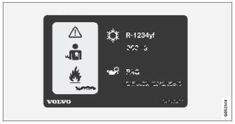 Volvo XC90. Air conditioning specifications