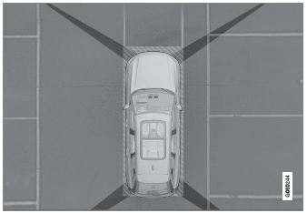 Volvo XC90. Camera/radar sensor limitations