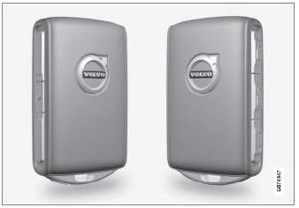 Volvo XC90. Care Key – restricted remote key