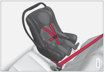 Volvo XC90. Child restraints