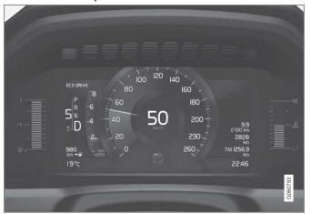 Volvo XC90. Instrument panel