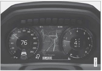 Volvo XC90. Instrument panel