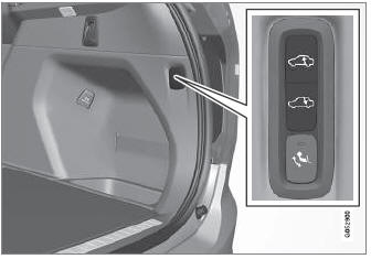 Volvo XC90. Leveling control settings