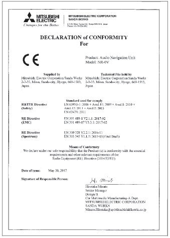 Volvo XC90. License agreement for audio and media