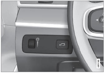 Volvo XC90. Lighting control and panel