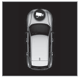 Volvo XC90. Location and field of vision of Park Assist Cameras