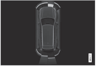 Volvo XC90. Park Assist