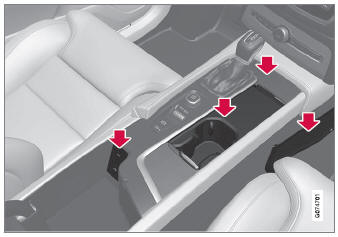 Volvo XC90. Passenger compartment interior