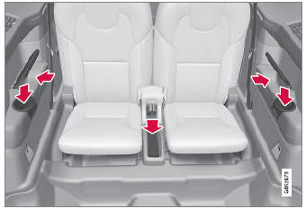 Volvo XC90. Passenger compartment interior