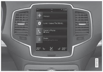 Volvo XC90. Sensus - connection and entertainment