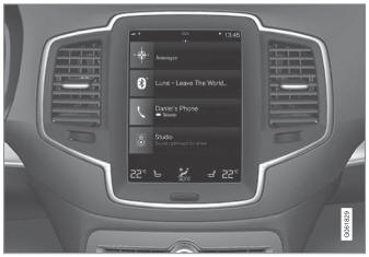 Volvo XC90. Sensus - connection and entertainment