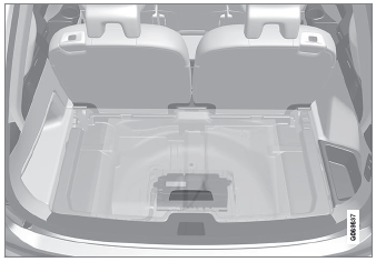 Volvo XC90. Support battery