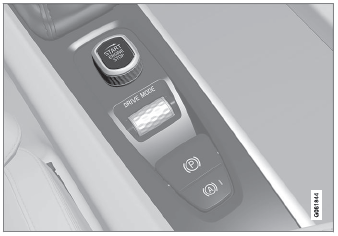 Volvo XC90. Switching off the vehicle